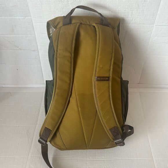 Burton Tinder Backpack Rucksack 30L Outdoor Topload Canvas Camping Hiking Green - Picture 4 of 7
